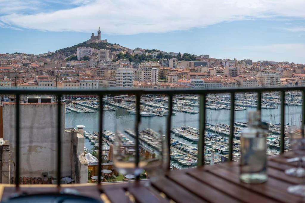 Terrace Apartment Old Port Exceptional View Марсель Екстер'єр фото